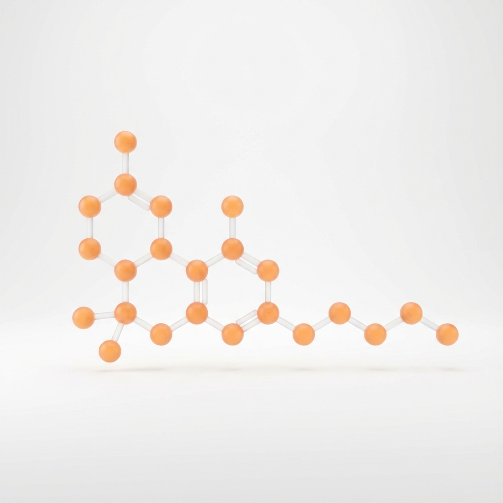 Estructura molecular cannabis
